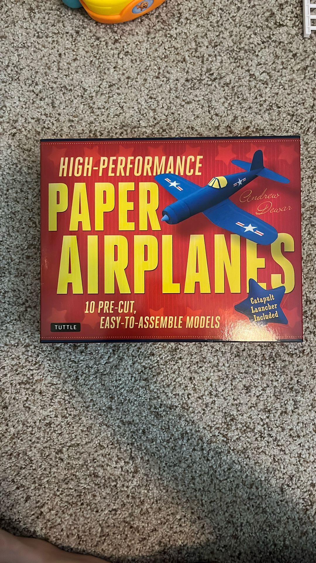 High-Performance Paper Airplanes