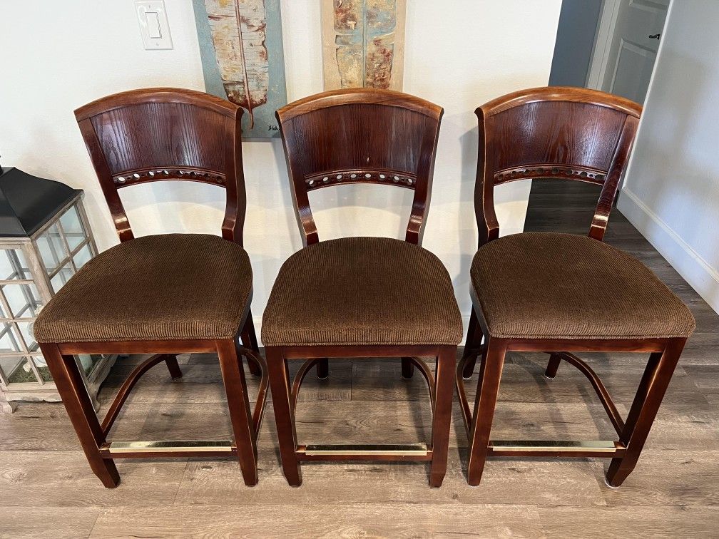 Bar Height Vintage Chairs 