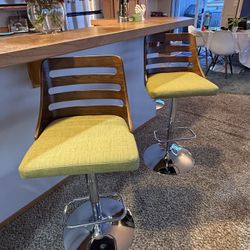 Mid Century Mod Bar Stools