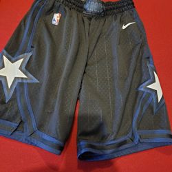 Orlando Magic Black Basketball Shorts  Size 30