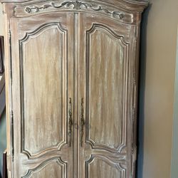 Solid Wood Armoire Cabinet