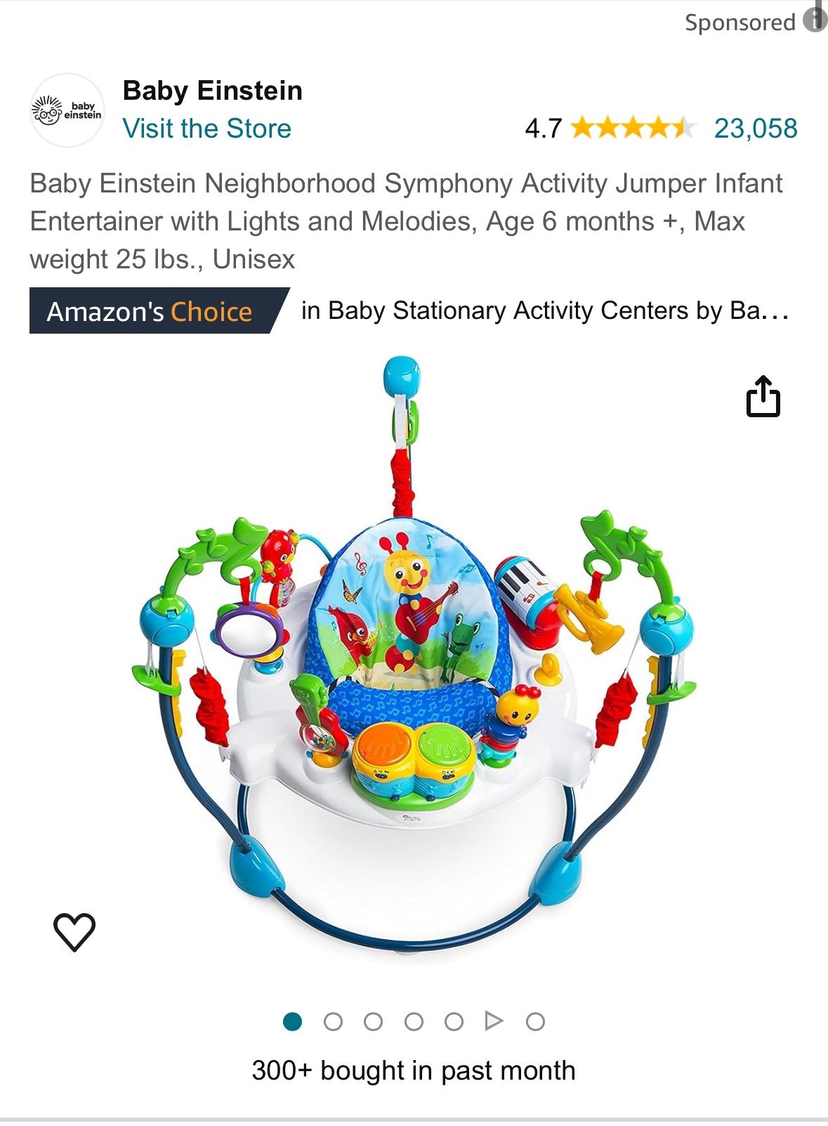 Baby Einstein Activity Jumper
