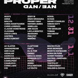 PROPER NYD 01/01 Ticket