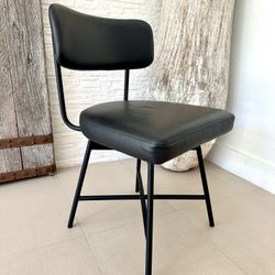 POTTERY BARN   Maison Leather Swivel Desk Chair