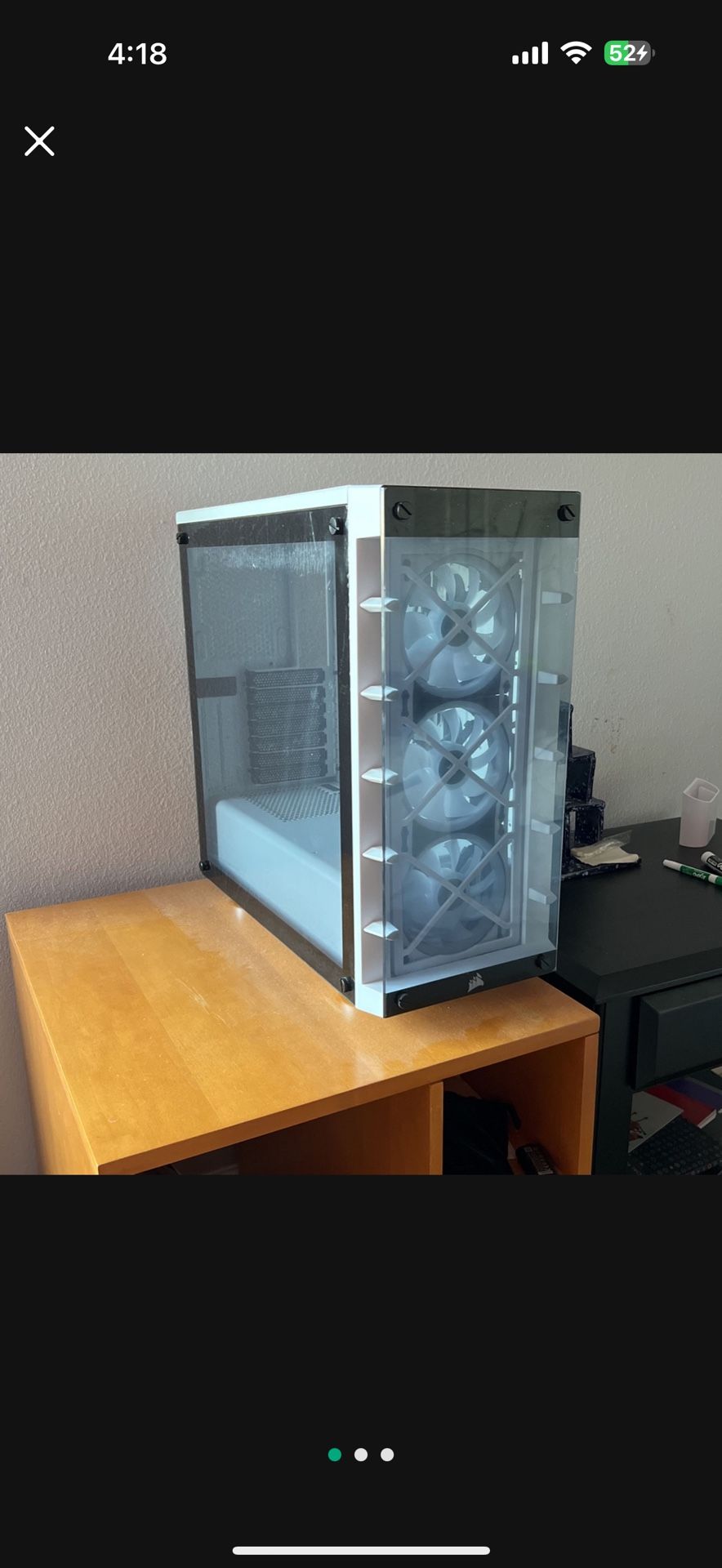 Brand New Corsair Icue 465x Rgb Tower Case