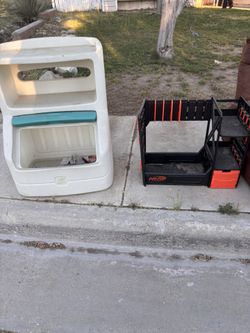 Toy Box And Nerf Gun Storage-Free