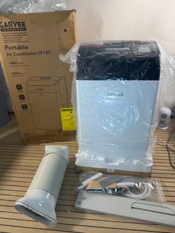 14000 BTU Garvee AC Unit, 3-in-1 Portable Air Conditioner, Window Kit & Remote, Dehumidifier & Fan Cools 750 Sq. Ft for Bedroom, Living Room, Home Off