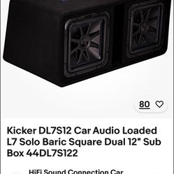 Kicker l7 12”