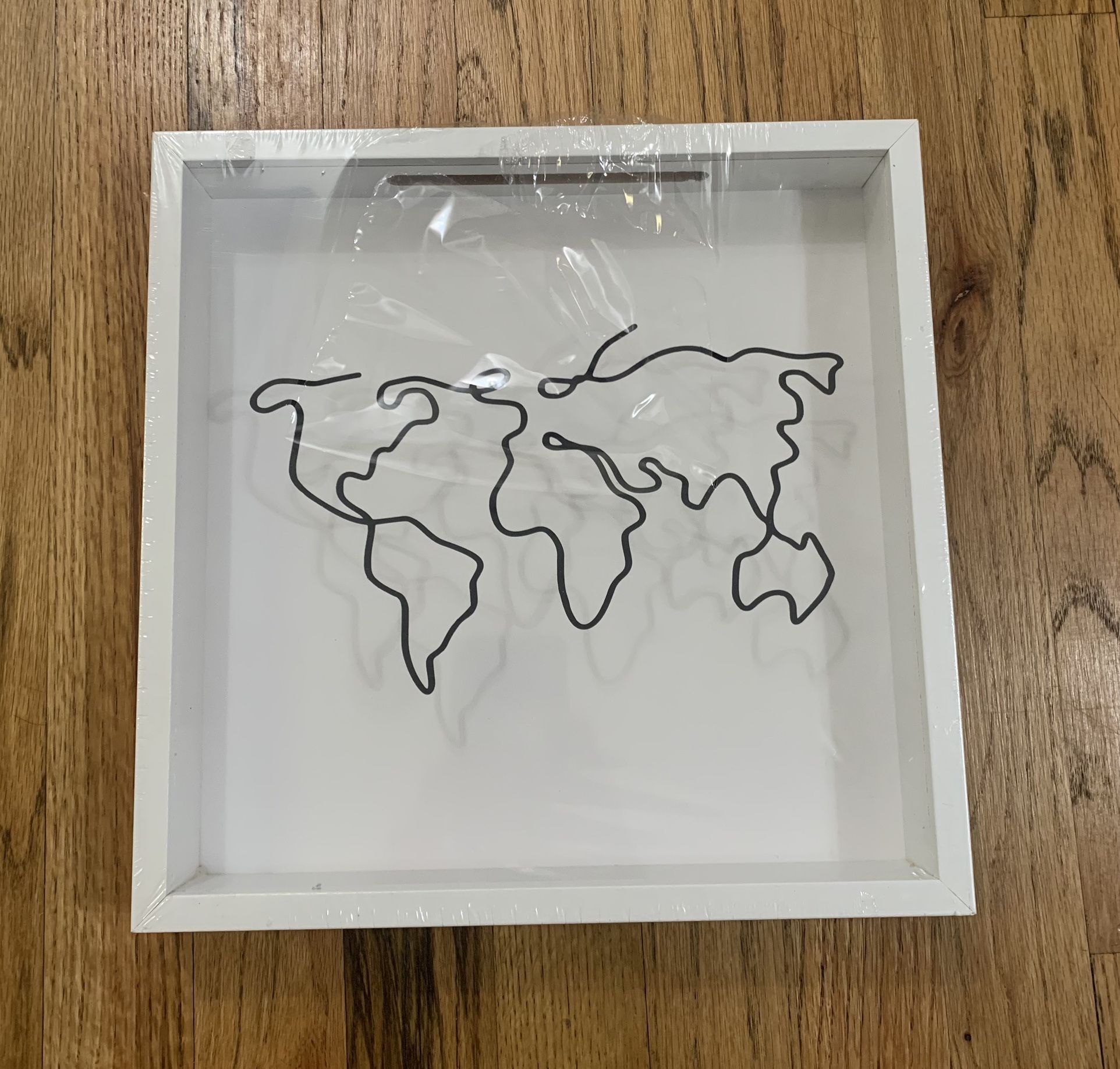 Adventure Archive Box, 8x8 Inches Travel Shadow Box Frame, Memory Box