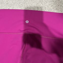 Lululemon Pink Leggings Size 18