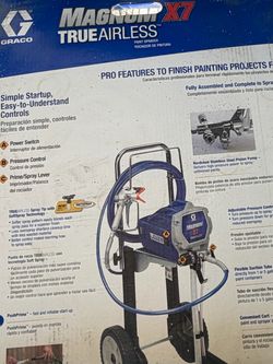 Graco magnum x7 TrueAirless paint sprayer