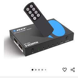 Brand New 8k HDMI Switch With Remote 5 in 1 Out!