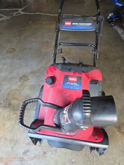 Toro snowblower