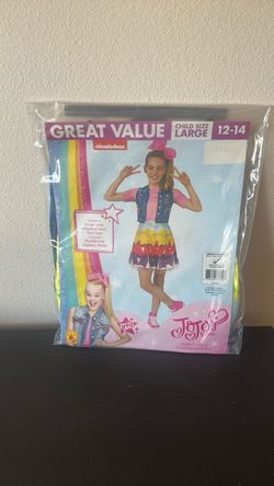 JoJo Siwa Child Costume Size Large 12-14