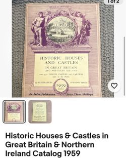 Historic Houses and Castles Great Britain 1959 Edition