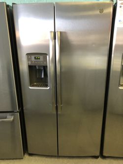 Brand New Scratch N Dent Stainless Side by Side Refrigerator