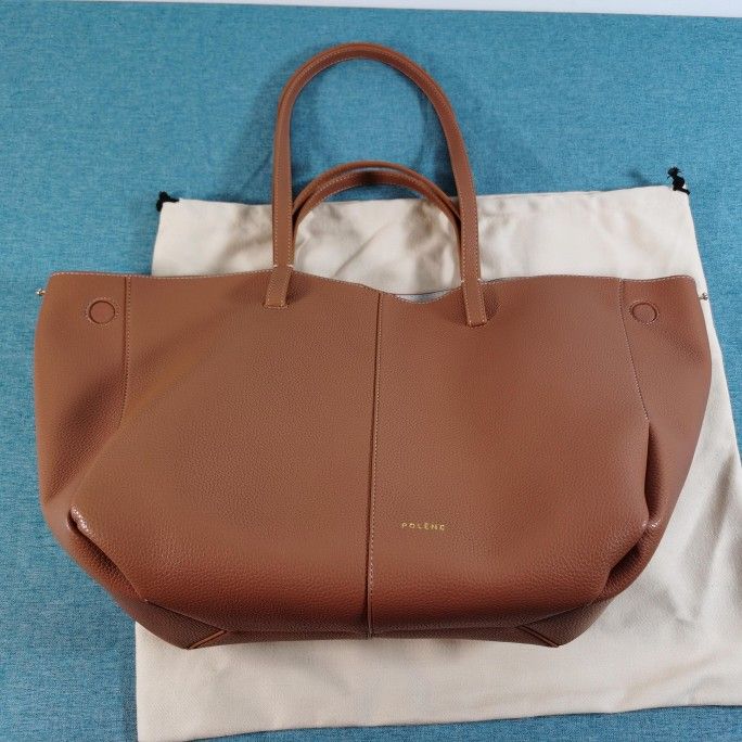 Polene Cyme Edition Textured Tote Bag