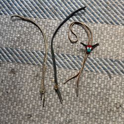 Vintage Bolo Neckties Authentic 20$ Each 