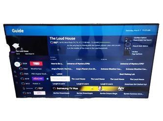 Samsung Un55cu70000 Black Digital LCD TV