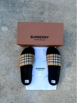Burberry slides size 11