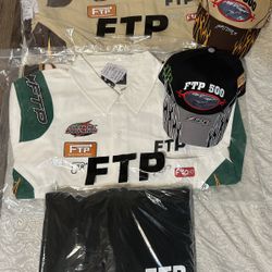 FTP XL- XXL Lot bundle Ghostface hoodie racing shirt hats