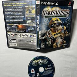 PS2 PLAYSTATION METAL ARMS GLITCH IN THE SYSTEM CIB COMPLETE SONY 