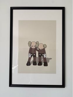 KAWS wall art