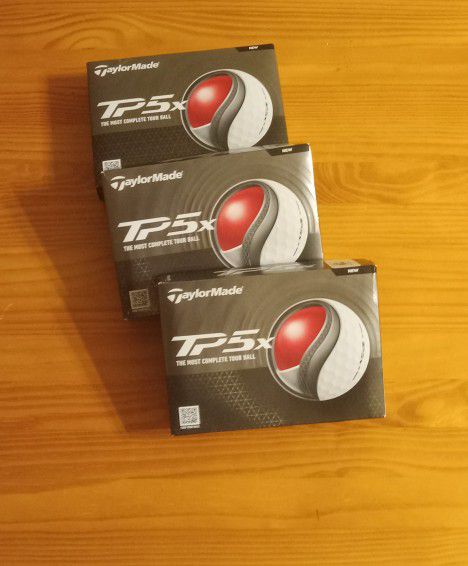 (3) TAYLORMADE TP5x (Year 2024)