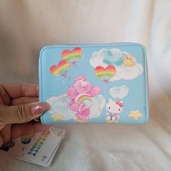 Loungefly Care Bears and Sanrio Hello Kitty wallet