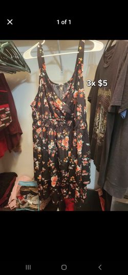 3x Floral Dress