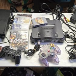 Video Games Bundle N64, PS3, And Nes