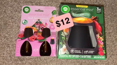 Airwick diffuser and oil