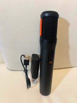 JBL Wireless Microphone ≠ JBL Dual Channel Receiver/ Adapter, Original Partybox Set, & Charger