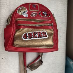 49ers Loungefly Backpack 
