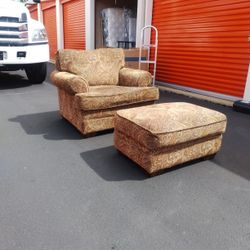 Chair And Ottoman