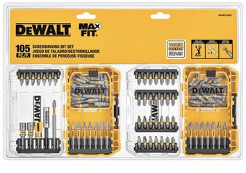 New Dewalt 105pc. Drill Bit Set