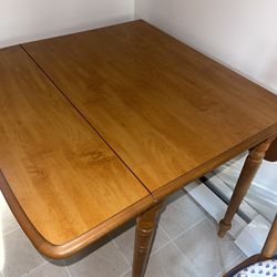 Hardwood Dining Table And Chairs