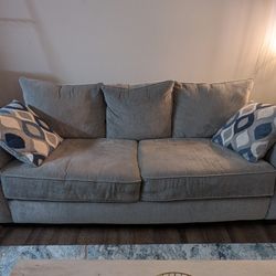 Modern Gray Couch For Sale 