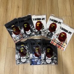 Multiple Bape Tees 
