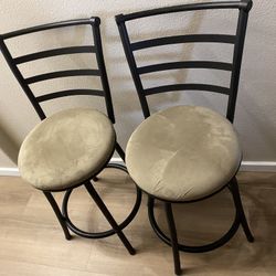 Pair Of Counter Height Bar Stools