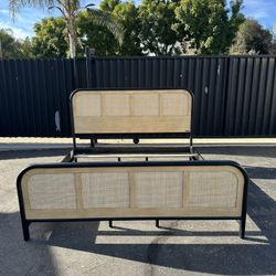 Magnolia Home Monte Wood & Cane King By Joanna Gaines