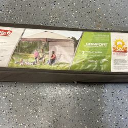 Coleman Instant Canopy with Sunwall 10'x10' - Gray