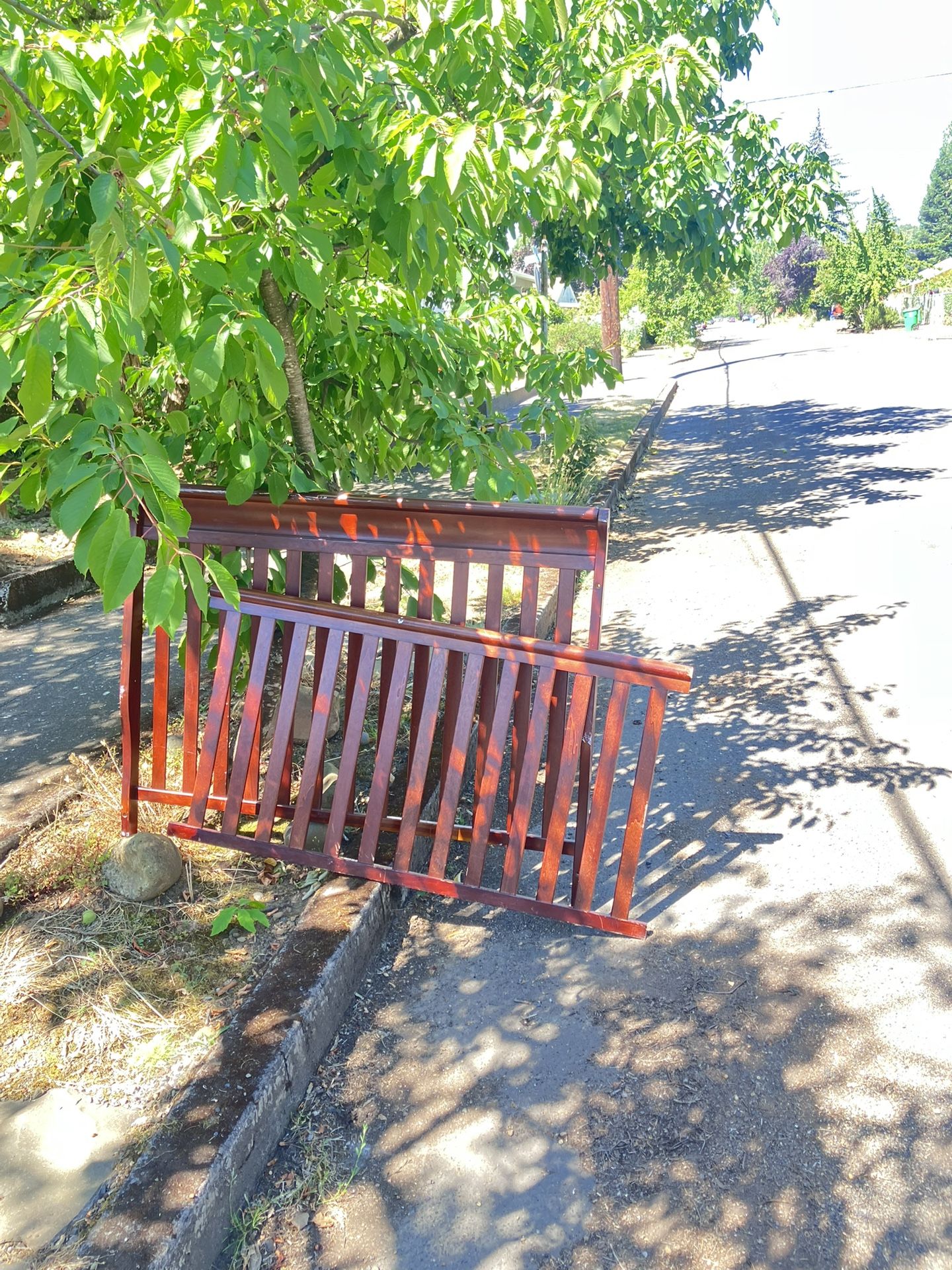 Full Size; Cherry Bed Frame; Head / Foot Board Only