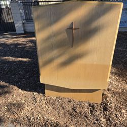 Wooden Pulpit For Church 