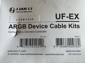 ORIGINAL" Lian LI ARGB Device Cable Kit UF-EX