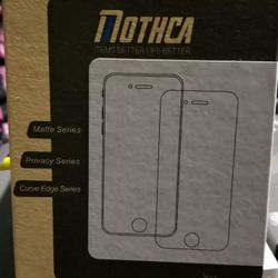 iPhone 8 Plus / 7 Plus Matte Glass Screen Protector, Mothca Anti-Glare & Anti-Fingerprint No Dazzling 9H Hardness HD Tempered Glass Shield Film 