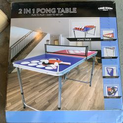 Ping Pong/  2 In One