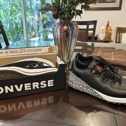 Size 11 New Converse And Micehal Jordan ADG Golf Shoes