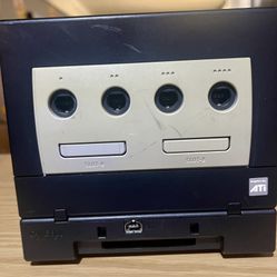 Nintendo Gamecube Console With Gameboy Player Adapter 