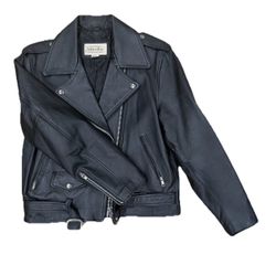 St. John’s Bay Vintage Leather Jacket.
